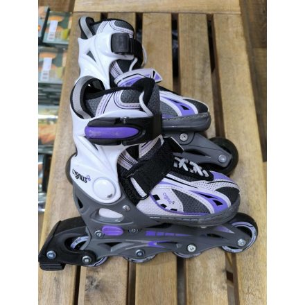 28-31-es fehér-lila görkorcsolya - Cygnus