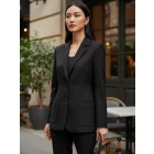 Női M-es fekete elegáns blézer - Amaranto