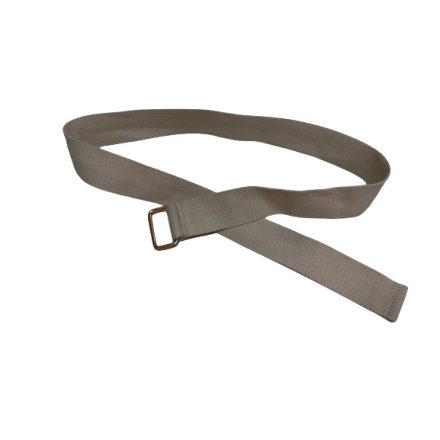 109 cm hosszú drapp textil öv - ÚJ