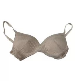 Női 75B rózsaszín csipkés melltartó - Essentials