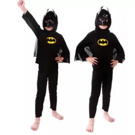 3 részes Batman jelmez 2-3 évesre - ÚJ