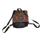 Fekete mandalamintás hátizsák 40x35 cm - ÚJ