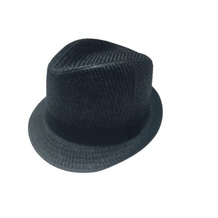 60 cm-es fejre fekete férfi, fiú kalap (L-XL-es méret) - New Yorker - ÚJ