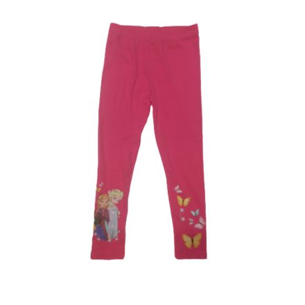 98-104-es pink leggings - Frozen, Jégvarázs - ÚJ (Tárolási hibás)