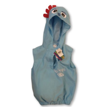 3-5 évesre kék Igglepiggle jelmezfelső - In The Night Garden - ÚJ