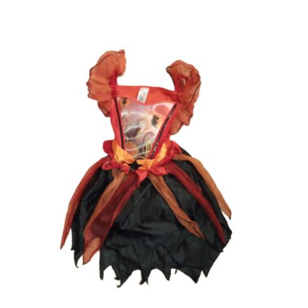 2-4 évesre piros hologramos boszorkány jelmez - Halloween - Morrisons