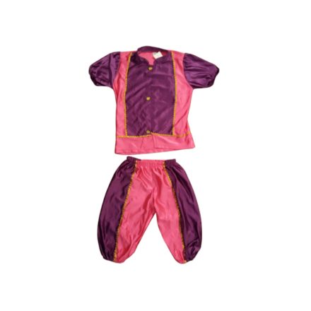 6-8 évesre lila-rózsaszín kétrészes jelmezruha