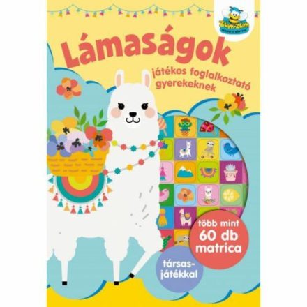 Lámaságok - játékos foglalkoztató füzet - ÚJ