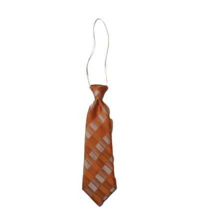 Narancssárga kockás nyakkendő - ÚJ