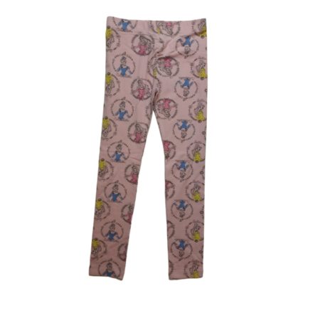104-es rózsaszín hercegnős leggings - ÚJ