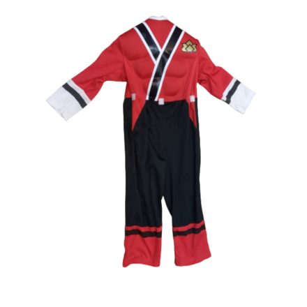 5-6 évesre piros-fekete jelmezruha - Power Rangers