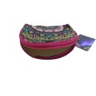 Pink-töbszínű mandalamintás mini pénztárca, szütyő - ÚJ  