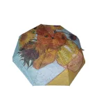 Festményes automata esernyő - Van Gogh: Napraforgók - ÚJ