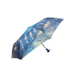   Festményes automata esernyő - Van Gogh: Csillagos éjszaka Rhone felett - ÚJ 