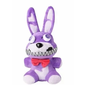   25 cm-es nyakkendős vicsorgó Bonnie a nyúl plüss figura - Five Night at Freddy's - FNAF - ÚJ