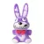 25 cm-es nyakkendős vicsorgó Bonnie a nyúl plüss figura - Five Night at Freddy's - FNAF - ÚJ