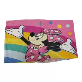 65*38 cm-es pink párnahuzat - Minnie egér