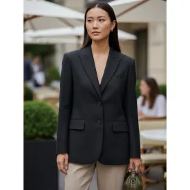 Női M-es fekete elegáns blézer - Esprit