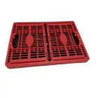 Összecsukható láda, rácsos doboz