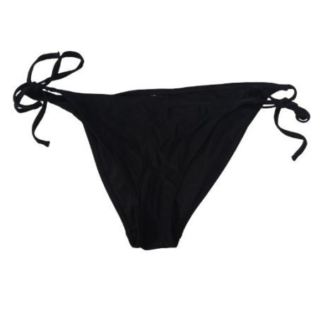 Női XXL-es fekete oldalt kötős bikinialsó