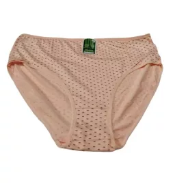   Női 4-5XL-es rózsaszín klasszikus vonalú, nagyméretű magas derekú női bugyi - Timanni - ÚJ