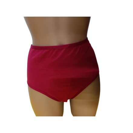 Női 5-6XL-es bordó nagyméretű alsó, bugyi - ÚJ