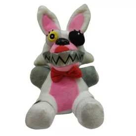   20 cm-es fehér kalóz róka plüss figura - FNAF - Five Nights at Freddy's - ÚJ
