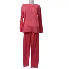 Női M-es korallszínű pizsama - ÚJ