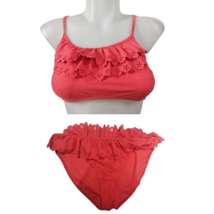 158-164-es korallszínű bikini - Pepperts