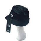 58 cm-es fejre fekete vászon nyári kalap (férfi vagy fiú) - New Yorker - ÚJ 