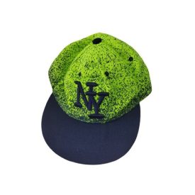 54 cm-es fejre sötétkék-zöld baseball sapka - NY