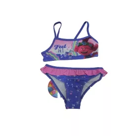 116-os kék-rózsaszín bikini - Trollok - Trolls - ÚJ