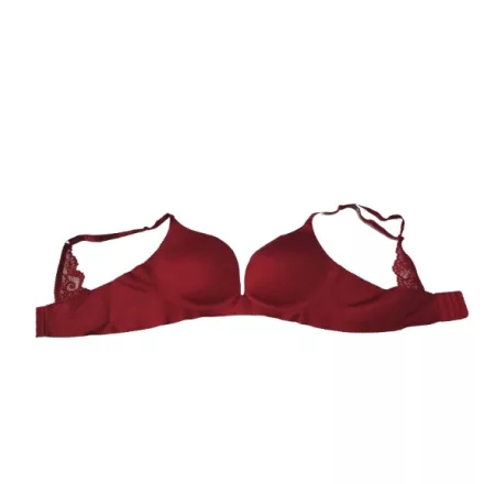 Bordó szivacsos semaless melltartó (M-es méret, B kosár)