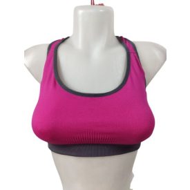 Női M-L-es pink-szürke melltartó