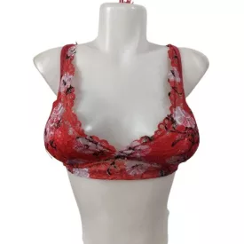 Női S-es piros csipkés melltartó - Peacock