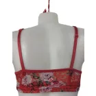 Női S-es piros csipkés melltartó - Peacock