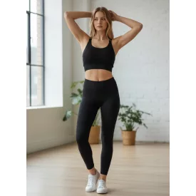Női M-es fekete sportmelltartó - H&M Move