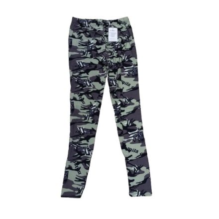 Női L-XXL-es mintás terepszínű leggings - ÚJ