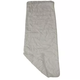   Gyerek méretű fehér bélelt lepedő, óvodai ágyra, sarkain gumis