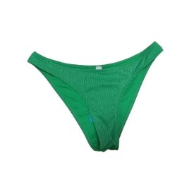 Női L-es csillogó zöld bikinialsó - Censored - ÚJ