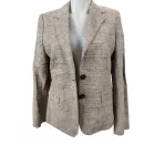 Női L-es drapp kockás elegáns blézer - Cinque