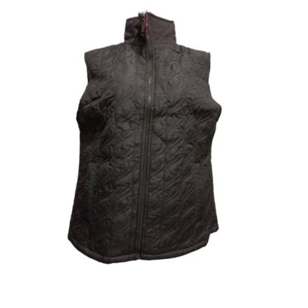 Női 3XL-es barna vékonyabb steppelt mellény - ÚJ 