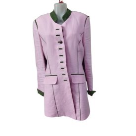   Női XXL-es rózsaszín vászon blézer, osztrák népviselet - Kaiser Franz Josef