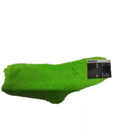 39-42-es neonzöld frottír zokni - ÚJ