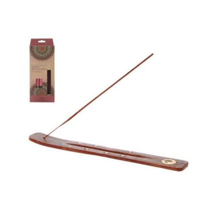90 db-os füstölő szett füstölőtartóval - Frank Incense, Myrhh, Sage&Citrus - ÚJ