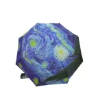 Festményes automata esernyő - Van Gogh: Csillagos éj - ÚJ