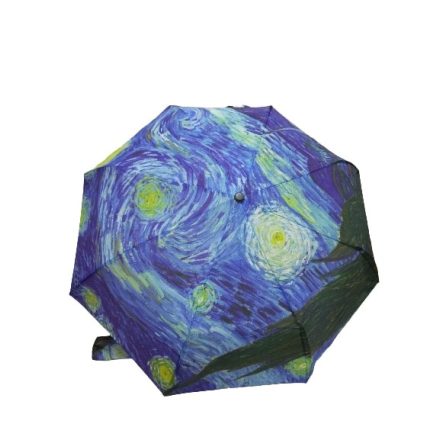 Festményes automata esernyő - Van Gogh: Csillagos éj - ÚJ