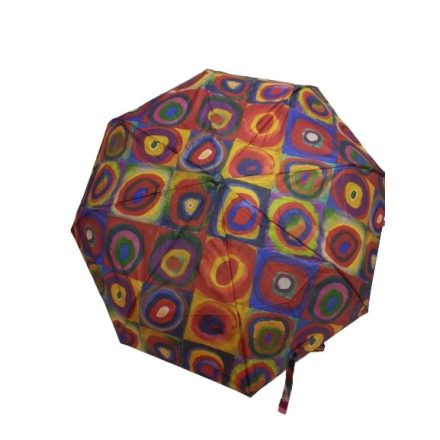 Festményes automata esernyő, körmintás - ÚJ