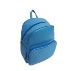 Világoskék hátizsák, műbőr - ÚJ