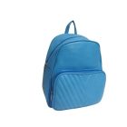 Világoskék hátizsák, műbőr - ÚJ
